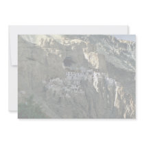 Cave Temple, Zanskar, India Personalized Announcement