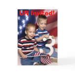 Cave Twin's 3rd Birthday!, UR Invited! Greeting Card
