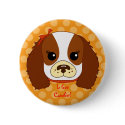 Cavelier spaniel buttons