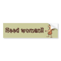 Caveman Bumper Sticker bumper stickers