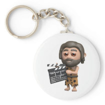 caveman-clapper keychain