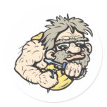 Caveman!  Customizable! Sticker