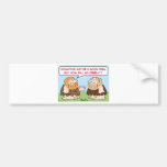 caveman evolution fund bumper sticker