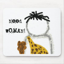 Caveman Ghost mousepads
