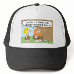 caveman invented writers block hats