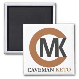 Caveman Keto Square Magnet