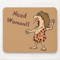 Caveman Mousepad