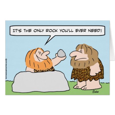 Caveman With Rock