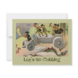 Cavemen Caveman's Clubbing Night Out Invitation