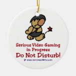Cavemen Video Games Ornament