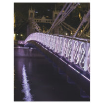 cavenagh bridge, singapore flyers by Ljrigg cavenagh bridge, singapore flyers