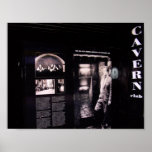 Cavern Club Original Entrance, Liverpool, UK. Poster