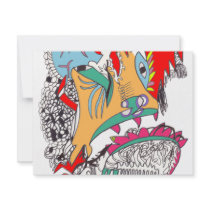 Cavernal Carnival invitations by naranjay Cavernal Carnival invitations