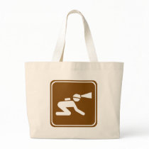 Caving Highway Sign Bag