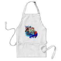 Cawt in da Riptide Aprons
