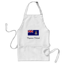Cayman Island Flag Design aprons