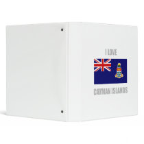 Cayman Islands 3 Ring Binder