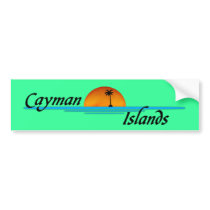 Cayman Islands Bumper Sticker bumper stickers
