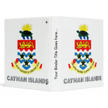 Cayman Islands Coat of Arms Binders