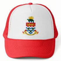Cayman Islands Coat of Arms detail Trucker Hats