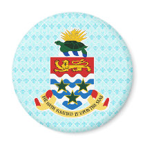 Cayman Islands Coat of Arms detail Refrigerator Magnet