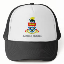 Cayman Islands Coat of Arms Mesh Hats