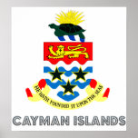 Cayman Islands Coat of Arms Posters
