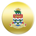 Cayman Islands Coat of Arms Round Stickers