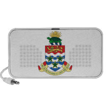Cayman Islands Coat Of Arms Travelling Speaker