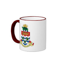 cayman islands emblem mugs