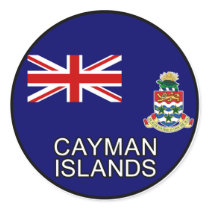 Cayman Islands Euro Sticker