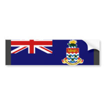Cayman Islands Flag bumper stickers