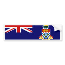 Cayman Islands Flag bumper stickers