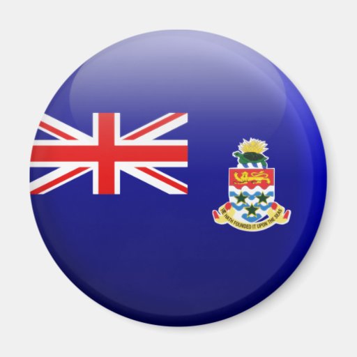 Cayman Islands Flag Fridge Magnet