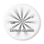 Cayman Islands Flag Map 2.0 Fridge Magnets