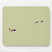 Cayman Islands flag map mousepads by FlagStore Cayman Islands flag map mousepads