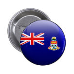 Cayman Islands Flag Pinback Button