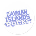 Cayman Islands Rocks stickers by worldtees Cayman Islands Rocks stickers