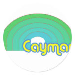 Cayman Islands Round Sticker
