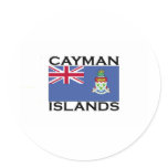 Cayman Islands Round Sticker