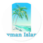 Cayman Islands Round Sticker