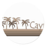 Cayman Islands Round Stickers