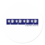 Cayman Islands Round Stickers