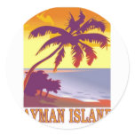 Cayman Islands Round Sticker