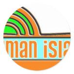 Cayman Islands Round Sticker