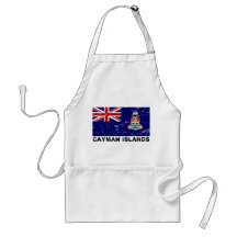 Cayman Islands Vintage Flag Aprons