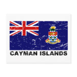 cayman, islands, grand, brac, vintage, flag,