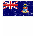 Cayman Islands Vintage Flag t-shirts