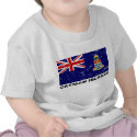 Cayman Islands Vintage Flag t-shirts