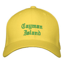 Cayman"s Island Custom hat embroidered hats